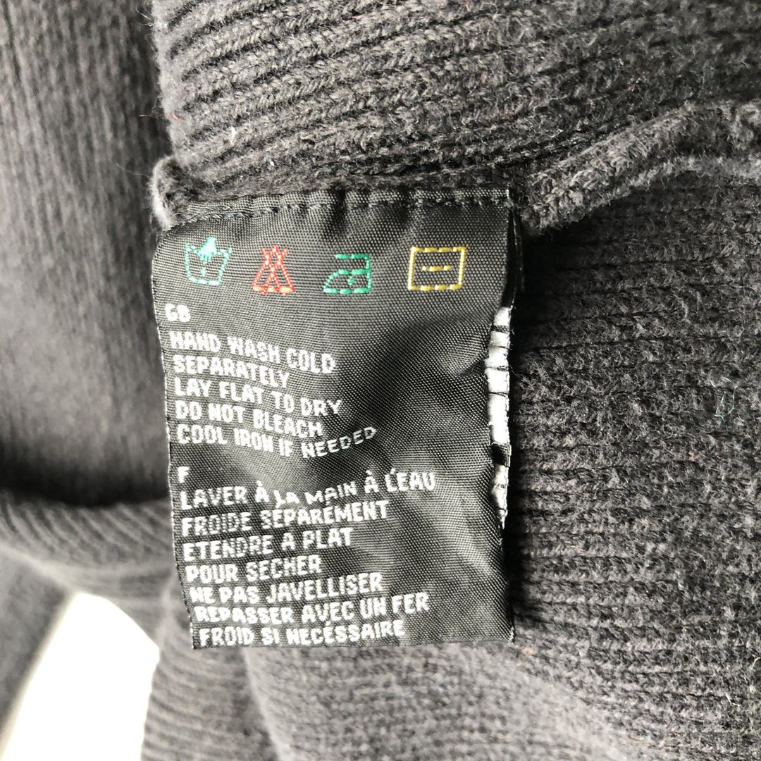 Harley-Davidson Women's XS Turtleneck Cotton Knit Sweater cotton Charcoal Vintage Second Hand