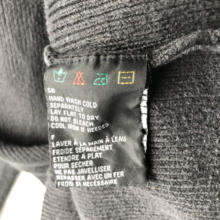 Harley-Davidson Women's XS Turtleneck Cotton Knit Sweater cotton Charcoal Vintage Second Hand