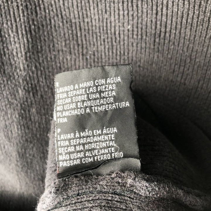 Harley-Davidson Women's XS Turtleneck Cotton Knit Sweater cotton Charcoal Vintage Second Hand