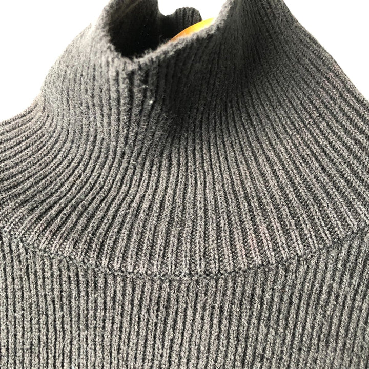 Harley-Davidson Women's XS Turtleneck Cotton Knit Sweater cotton Charcoal Vintage Second Hand