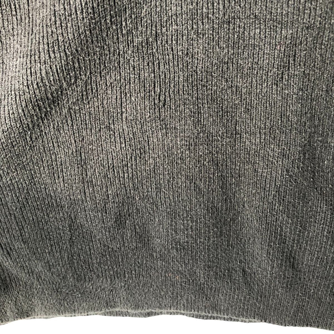 Harley-Davidson Women's XS Turtleneck Cotton Knit Sweater cotton Charcoal Vintage Second Hand