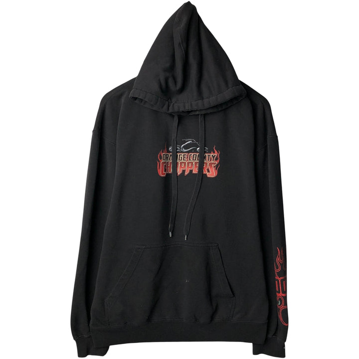 Orange County Choppers Advertising Pullover Hoodie, Men's XL unclear black type Vintage Second Hand