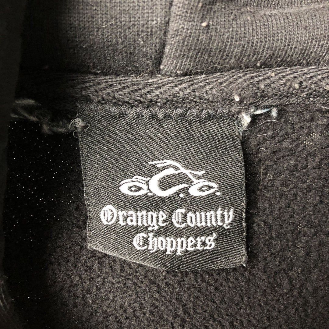 Orange County Choppers Advertising Pullover Hoodie, Men's XL unclear black type Vintage Second Hand