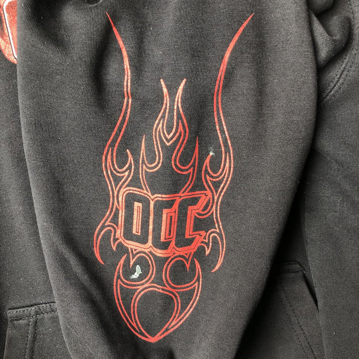 Orange County Choppers Advertising Pullover Hoodie, Men's XL unclear black type Vintage Second Hand