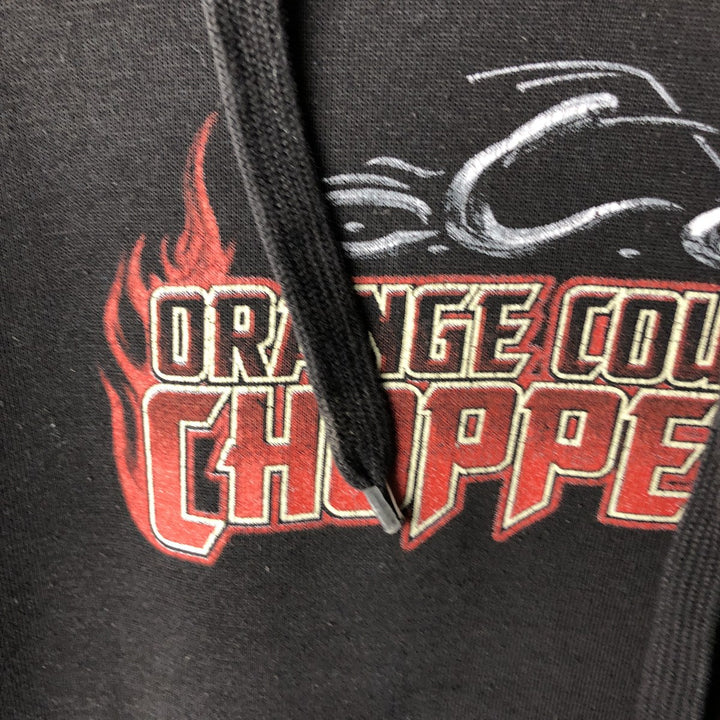 Orange County Choppers Advertising Pullover Hoodie, Men's XL unclear black type Vintage Second Hand