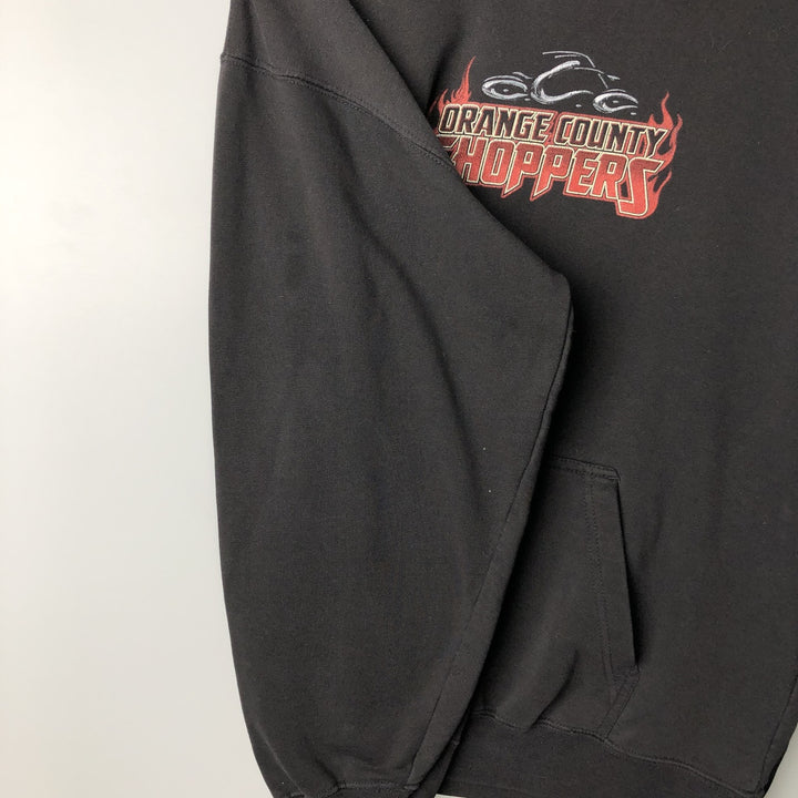 Orange County Choppers Advertising Pullover Hoodie, Men's XL unclear black type Vintage Second Hand