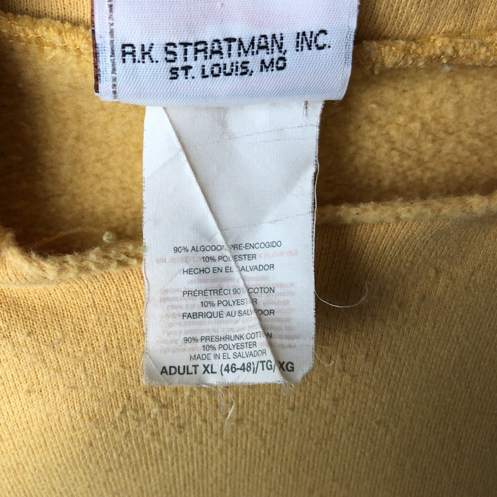 2000'S Harley-Davidson Advertising Pullover Hoodie, Men's XL cotton yellow type Vintage Second Hand