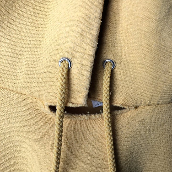 2000'S Harley-Davidson Advertising Pullover Hoodie, Men's XL cotton yellow type Vintage Second Hand