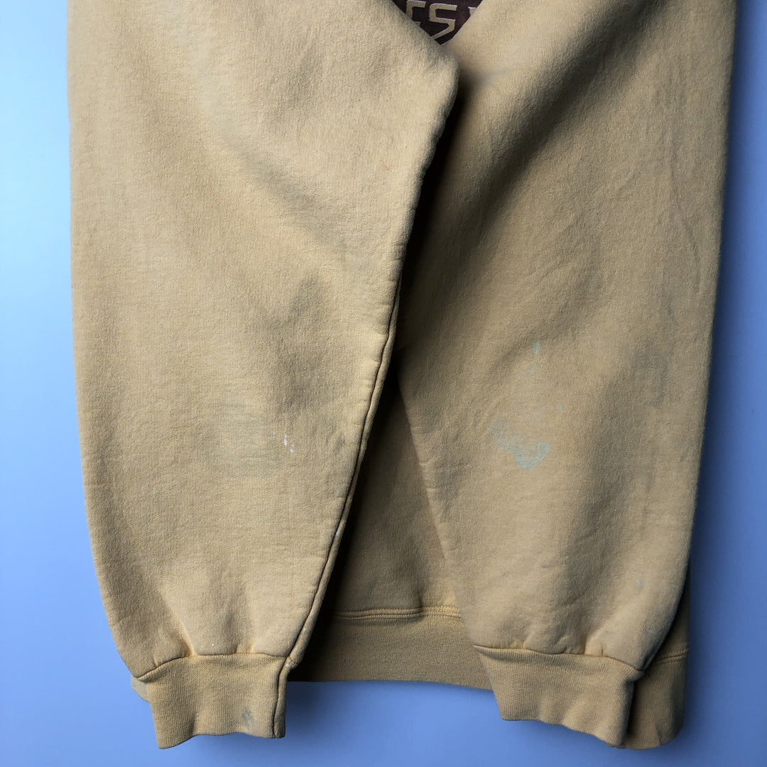 2000'S Harley-Davidson Advertising Pullover Hoodie, Men's XL cotton yellow type Vintage Second Hand