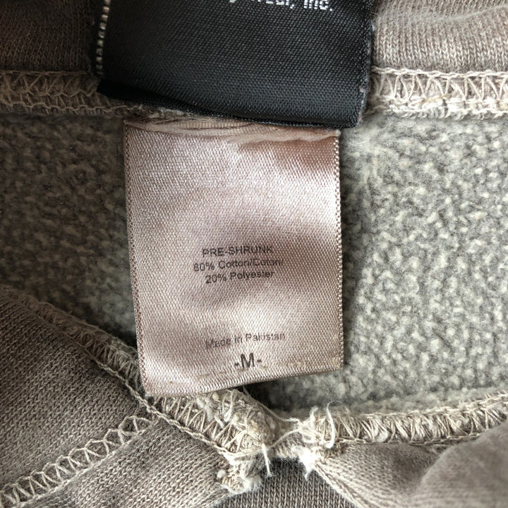 Harley-Davidson Advertising Pullover Hoodie, Men's Size Medium cotton Khaki type Vintage Second Hand