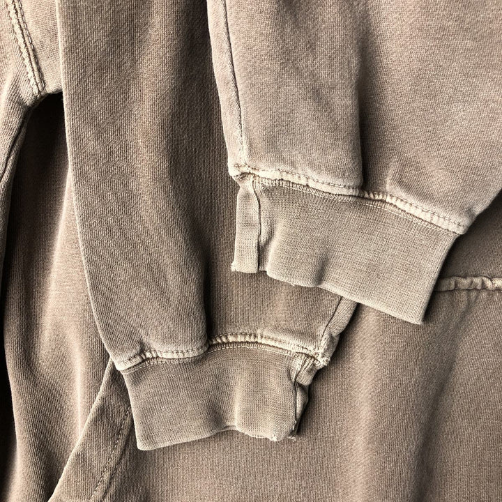 Harley-Davidson Advertising Pullover Hoodie, Men's Size Medium cotton Khaki type Vintage Second Hand