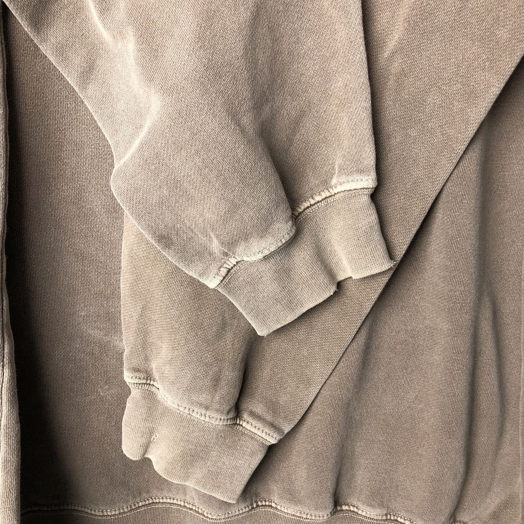 Harley-Davidson Advertising Pullover Hoodie, Men's Size Medium cotton Khaki type Vintage Second Hand