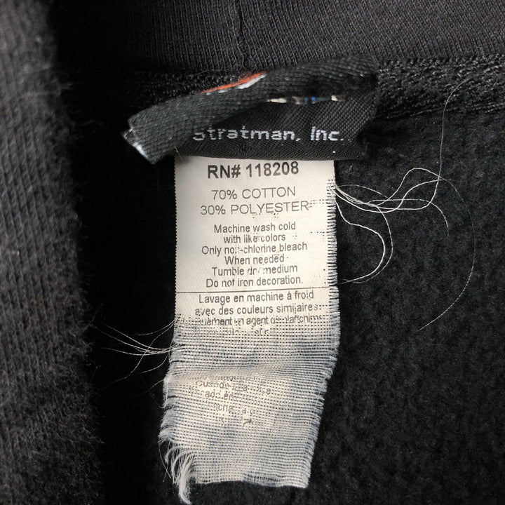 Harley-Davidson Advertising Pullover Hoodie, Men's Size Small cotton black type Vintage Second Hand