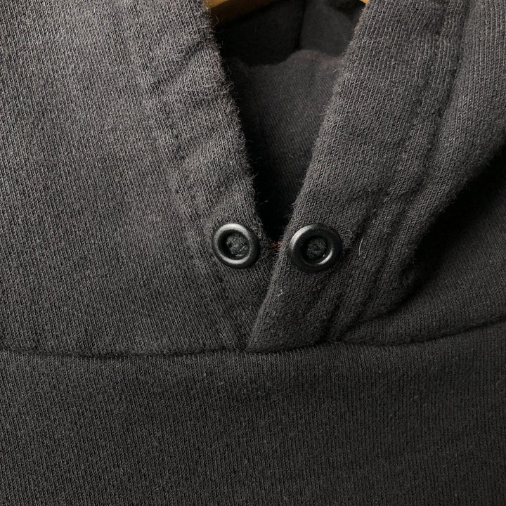 Harley-Davidson Advertising Pullover Hoodie, Men's Size Small cotton black type Vintage Second Hand