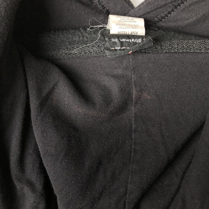 Harley-Davidson Advertising Pullover Hoodie, Men's Size Small cotton black type Vintage Second Hand