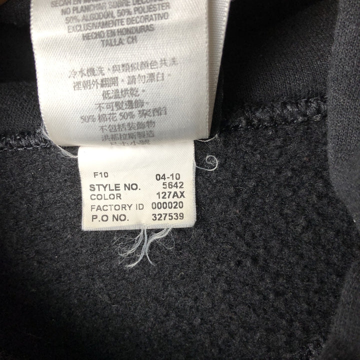 Harley-Davidson Eagle Pattern Advertising Pullover Hoodie, Men's Size Small cotton black type Vintage Second Hand