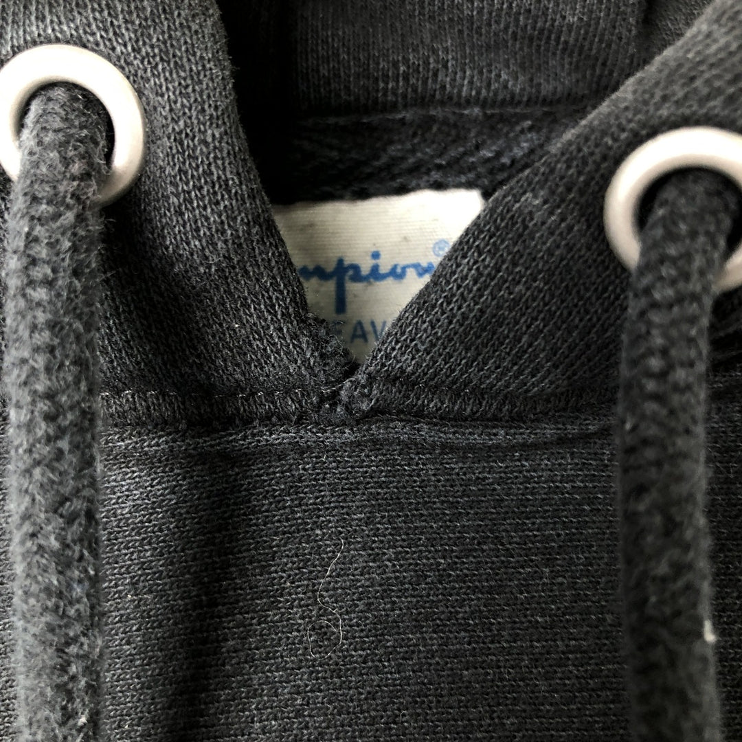 Champion REVERSE WEAVE Reverse Weave Sweat Pullover Hoodie Men's L size cotton black type Vintage Second Hand