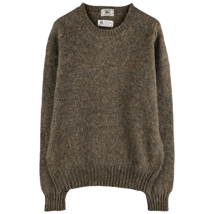 Vintage 70s-80'S Lacoste IZOD wool knit sweater, men's size XL wool Khaki type sage green Vintage Second Hand