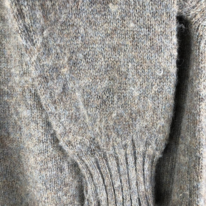 Vintage 70s-80'S Lacoste IZOD wool knit sweater, men's size XL wool Khaki type sage green Vintage Second Hand