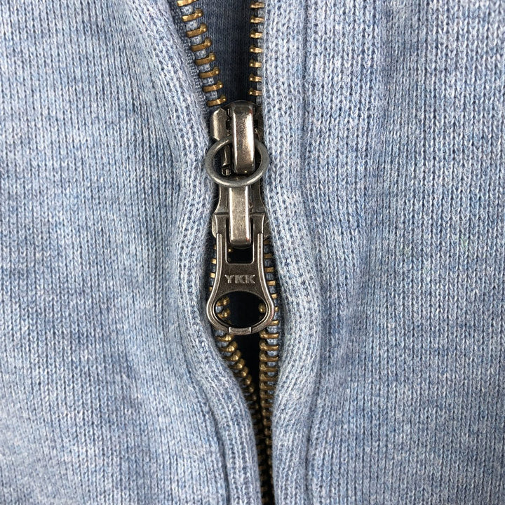 Ralph Lauren POLO by Ralph Lauren Sweat Full Zip Hoodie Men's XL cotton Blue type light blue Vintage Second Hand