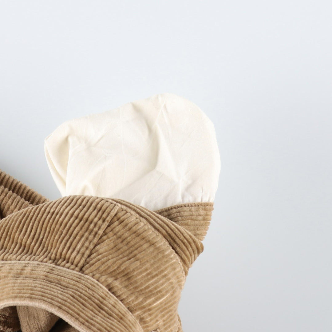 Vintage St. John's Bay two-pleat corduroy pants, men's size 34. cotton brown type Vintage Second Hand