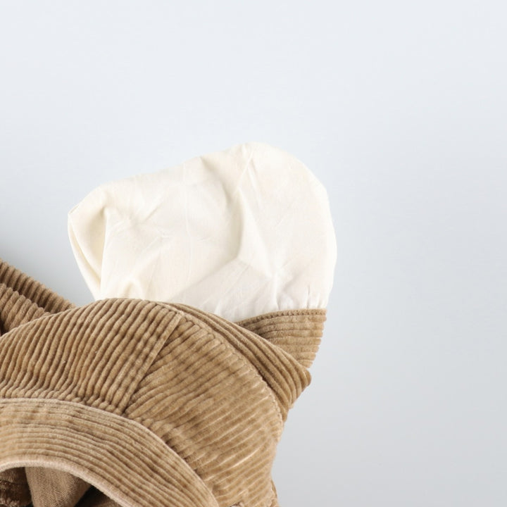 Vintage St. John's Bay two-pleat corduroy pants, men's size 34. cotton brown type Vintage Second Hand