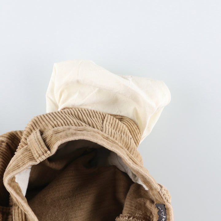 Vintage St. John's Bay two-pleat corduroy pants, men's size 34. cotton brown type Vintage Second Hand