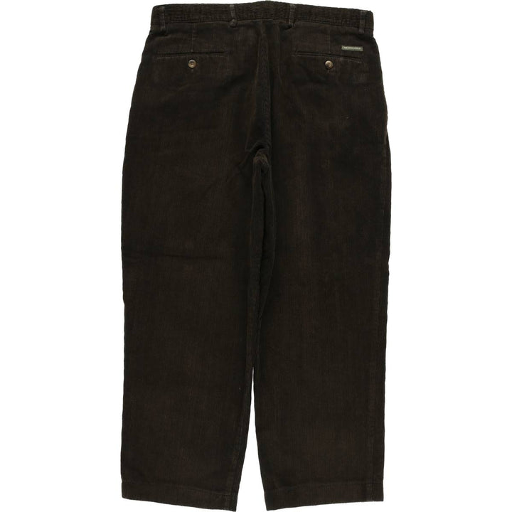 Dockers Two-pleat Corduroy Pants, Men's, Size W35 cotton Khaki type Vintage Second Hand