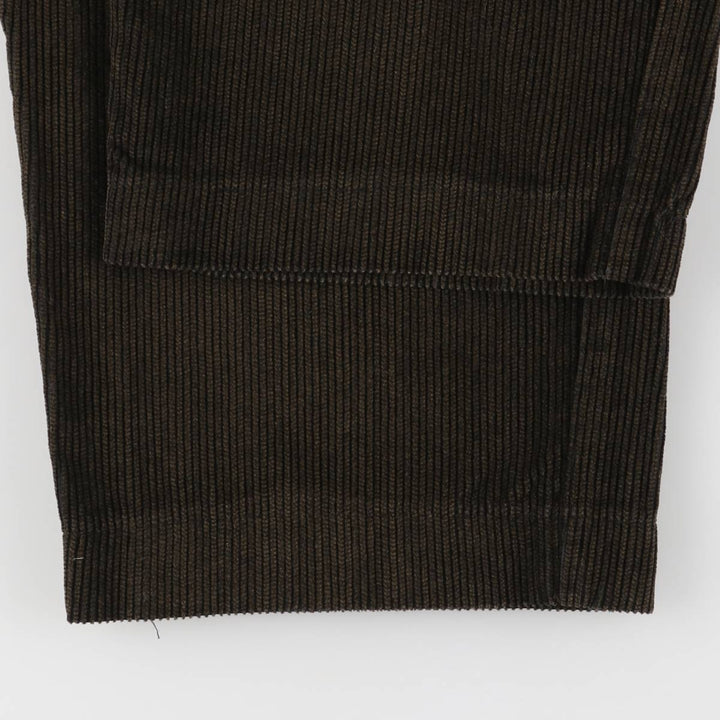Dockers Two-pleat Corduroy Pants, Men's, Size W35 cotton Khaki type Vintage Second Hand