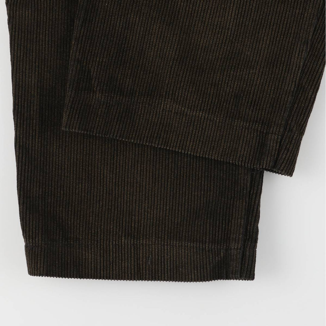 Dockers Two-pleat Corduroy Pants, Men's, Size W35 cotton Khaki type Vintage Second Hand
