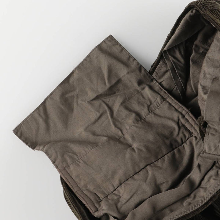 NAUTICA Two-pleat Corduroy Pants, Men's, Size W33 cotton brown type Vintage Second Hand