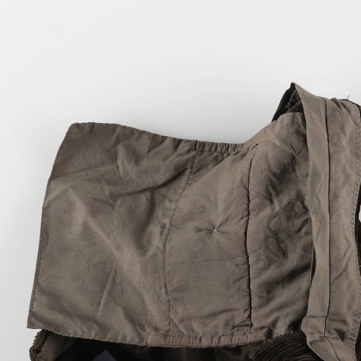 NAUTICA Two-pleat Corduroy Pants, Men's, Size W33 cotton brown type Vintage Second Hand