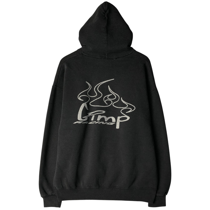 Vintage Lee sweatshirt pullover hoodie from the 90s-00s, size XL, men's cotton black type Vintage Second Hand