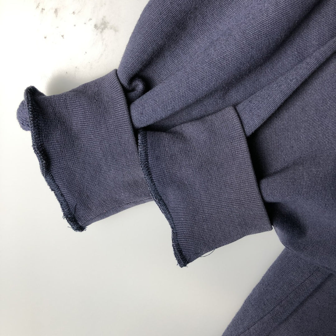 Vintage 90s-00'S Adidas logo sweatshirt, size M, men's cotton navy blue type Vintage Second Hand