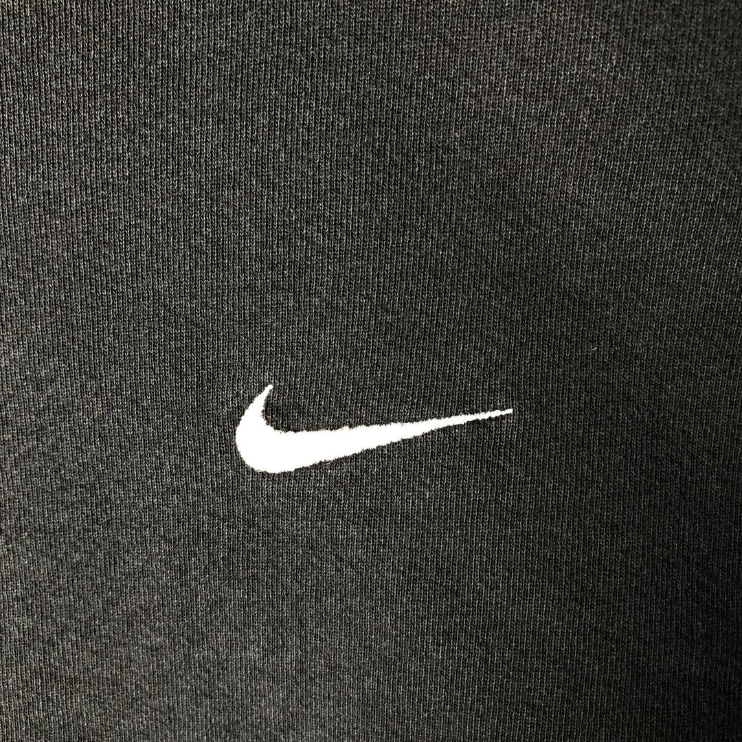 90'S Nike One Point Logo Sweatshirt, Men's L Size, Vintage cotton black type Vintage Second Hand
