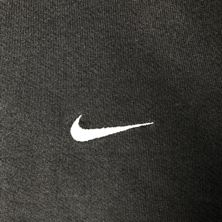 90'S Nike One Point Logo Sweatshirt, Men's L Size, Vintage cotton black type Vintage Second Hand