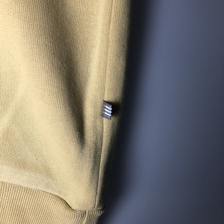 Vintage 90s-00'S Adidas One-Point Logo Sweatshirt, Men's Size Medium cotton yellow type Vintage Second Hand