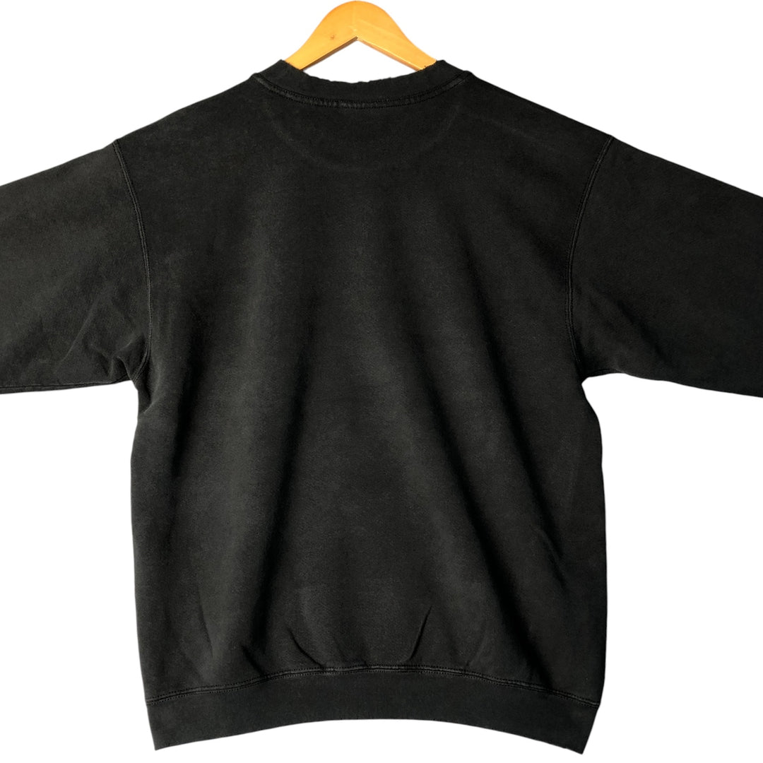 Vintage 90'S Nike One-Point Logo Sweatshirt, Made in USA, Men's Size Medium cotton black type Vintage Second Hand