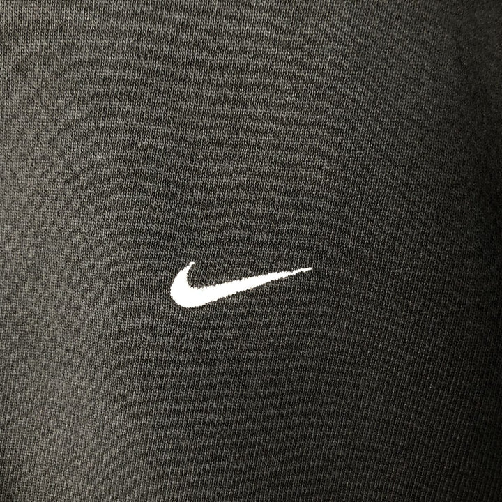 Vintage 90'S Nike One-Point Logo Sweatshirt, Made in USA, Men's Size Medium cotton black type Vintage Second Hand