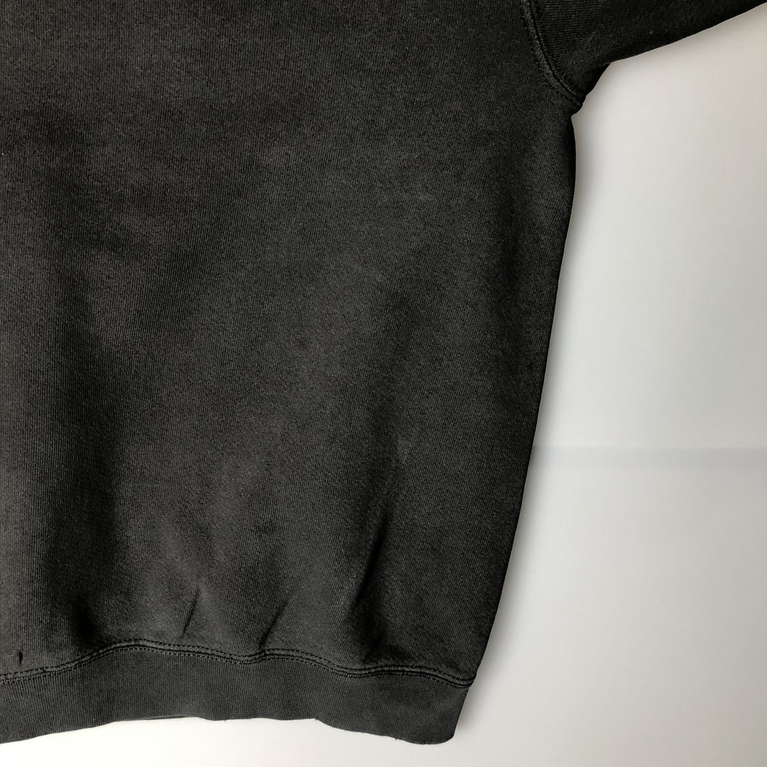 Vintage 90'S Nike One-Point Logo Sweatshirt, Made in USA, Men's Size Medium cotton black type Vintage Second Hand