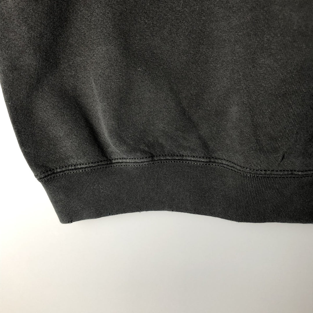 Vintage 90'S Nike One-Point Logo Sweatshirt, Made in USA, Men's Size Medium cotton black type Vintage Second Hand