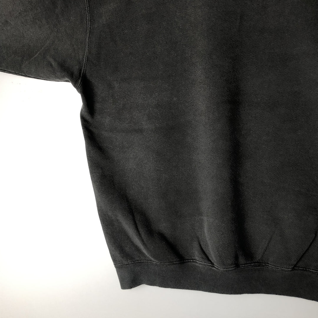 Vintage 90'S Nike One-Point Logo Sweatshirt, Made in USA, Men's Size Medium cotton black type Vintage Second Hand