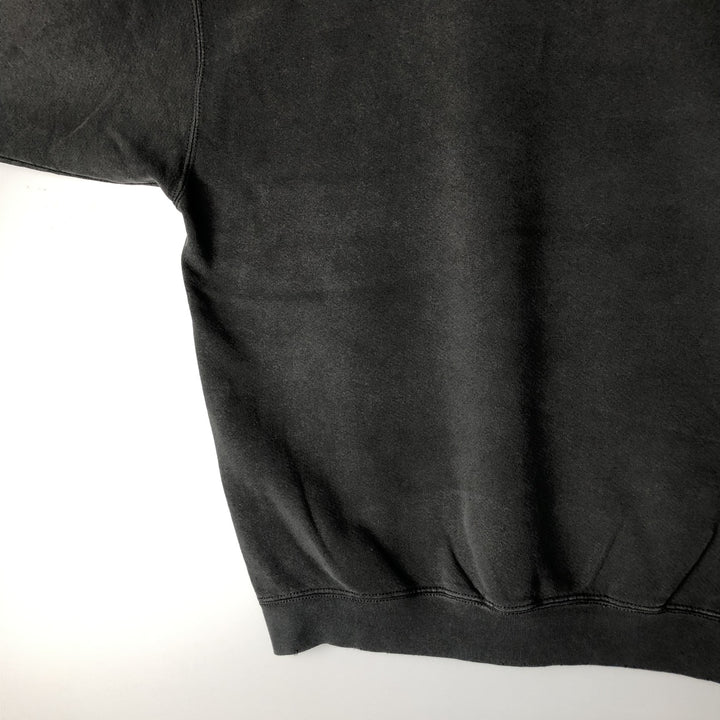 Vintage 90'S Nike One-Point Logo Sweatshirt, Made in USA, Men's Size Medium cotton black type Vintage Second Hand