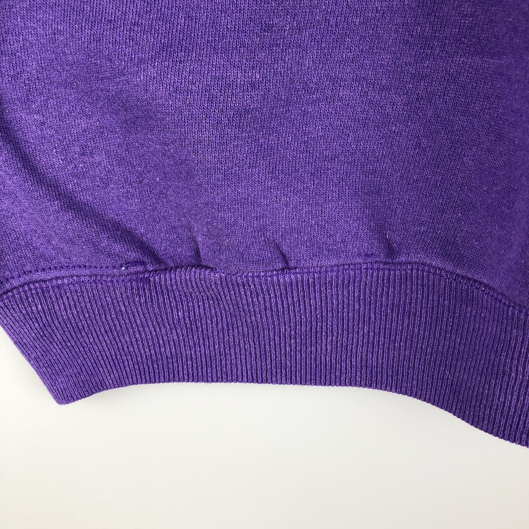 80's Hanes Blue Tag Hard Rock Cafe Advertising Sweatshirt Trainer Made in USA Men's XL cotton purple type Vintage Second Hand