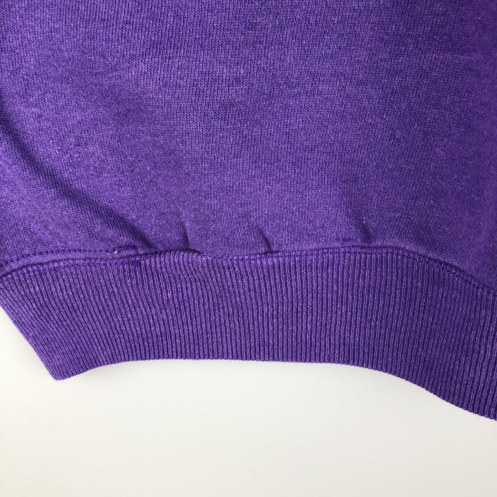 80's Hanes Blue Tag Hard Rock Cafe Advertising Sweatshirt Trainer Made in USA Men's XL cotton purple type Vintage Second Hand