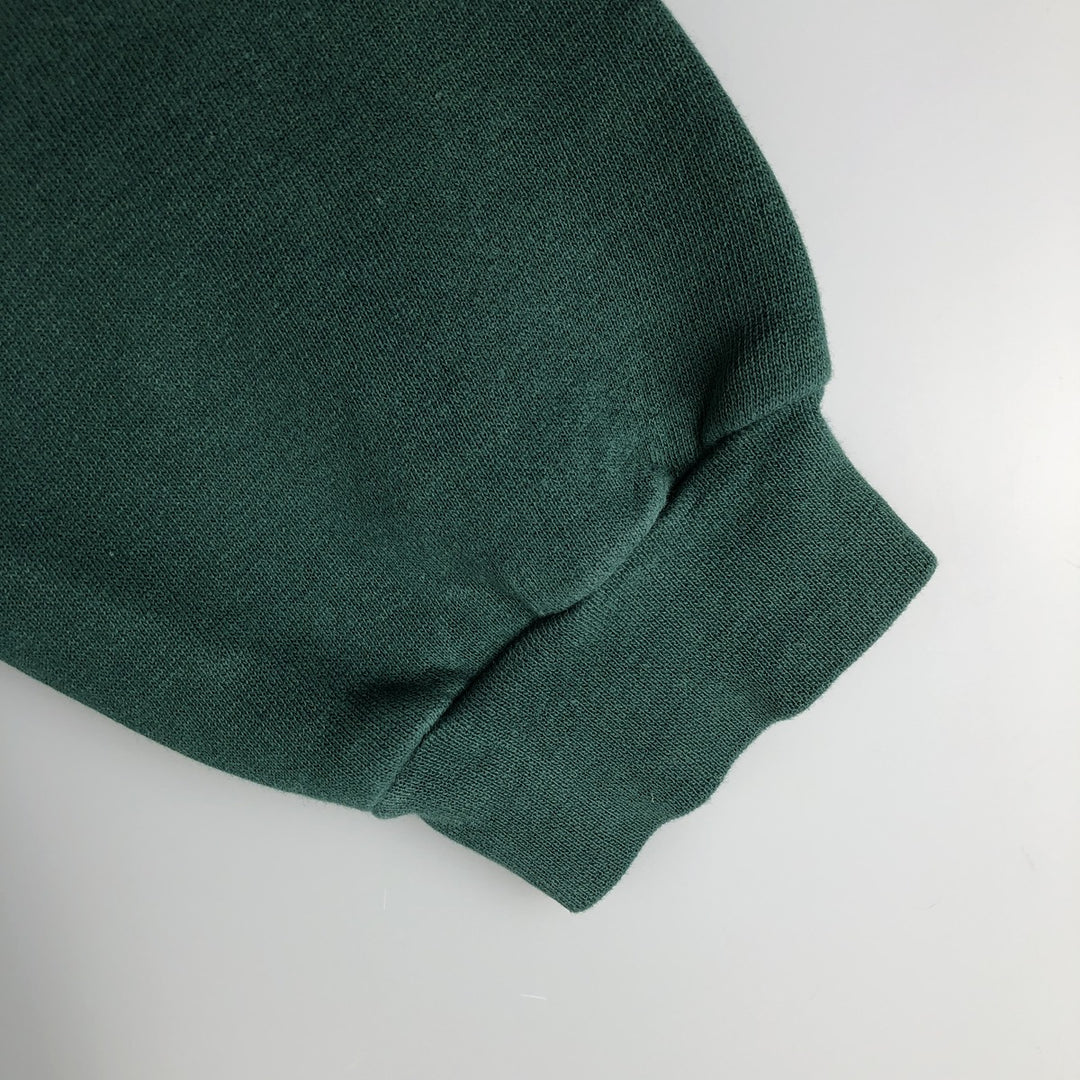 90'S Planet Hollywood Advertising Sweatshirt, Made in USA, Men's L, Vintage cotton dark green Vintage Second Hand