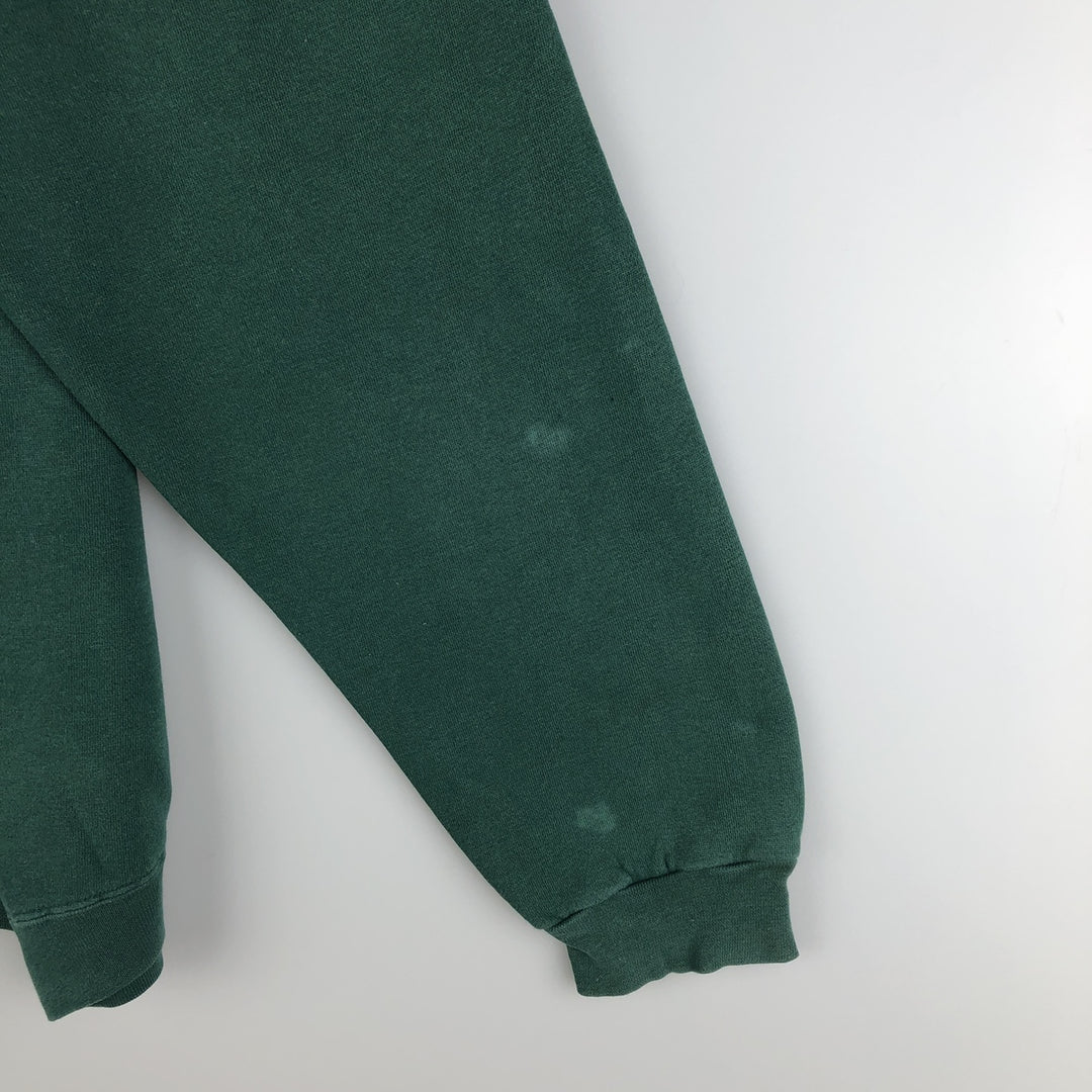 90'S Planet Hollywood Advertising Sweatshirt, Made in USA, Men's L, Vintage cotton dark green Vintage Second Hand
