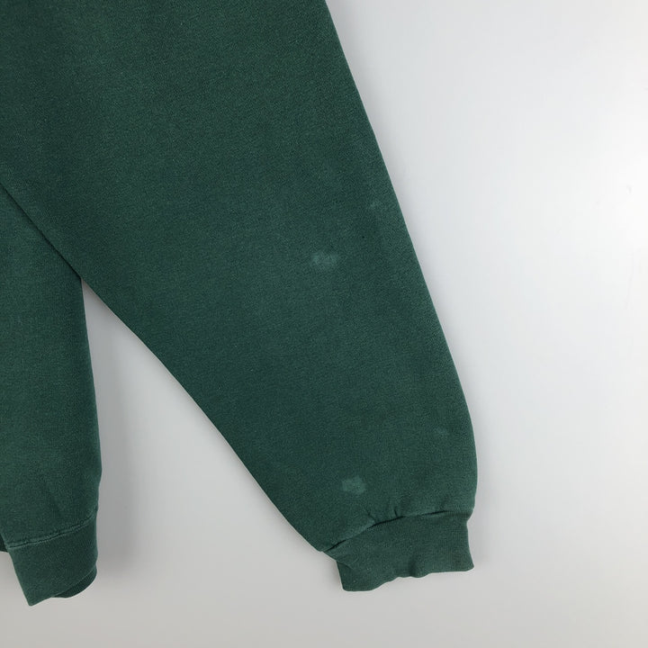 90'S Planet Hollywood Advertising Sweatshirt, Made in USA, Men's L, Vintage cotton dark green Vintage Second Hand