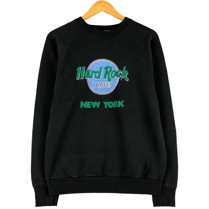 HARD ROCK CAFE Advertising Sweatshirt, Men's Size M unclear black type Vintage Second Hand