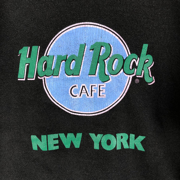 HARD ROCK CAFE Advertising Sweatshirt, Men's Size M unclear black type Vintage Second Hand